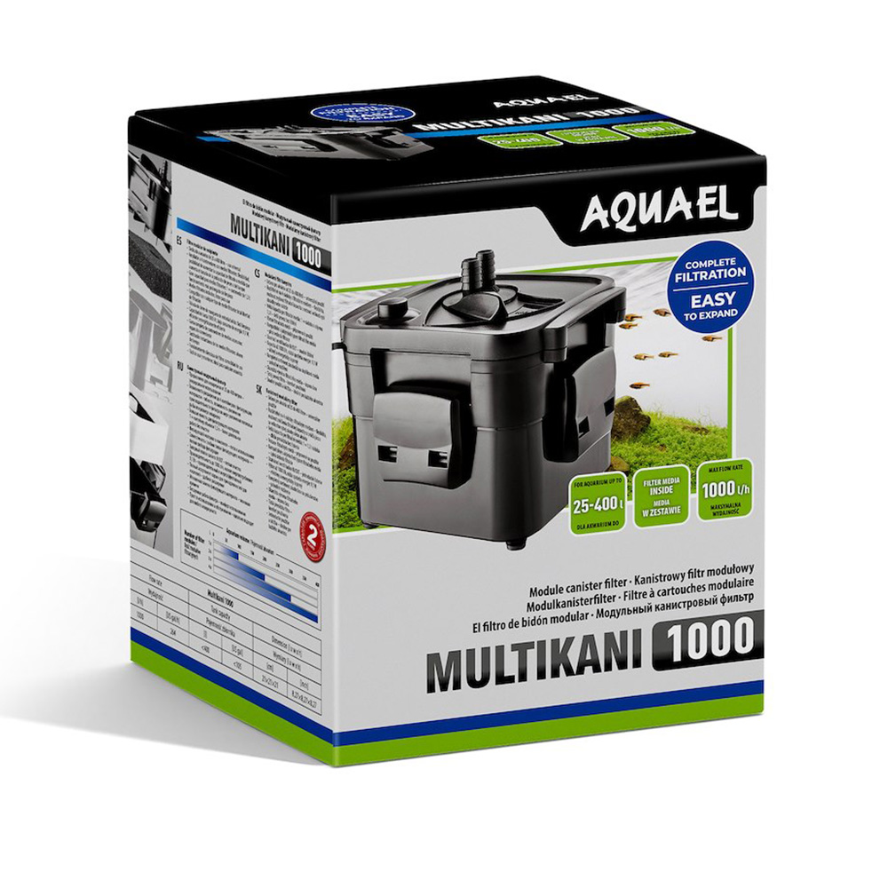 Aquael Multikani 1000 Filtr Zewnętrzny Modułowy do Akwarium 25-400l.jpg